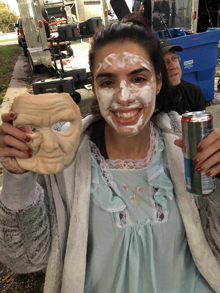 BallouMyretta's tweet photo. Super fun transformation from gorgeous to gore gam-gam👹😯 For “Abuela” Short Film. 🖤 https://t.co/da2IVeOOBZ @rimbasma  @BuddyFXnet https://t.co/5yoLnXHJOe
