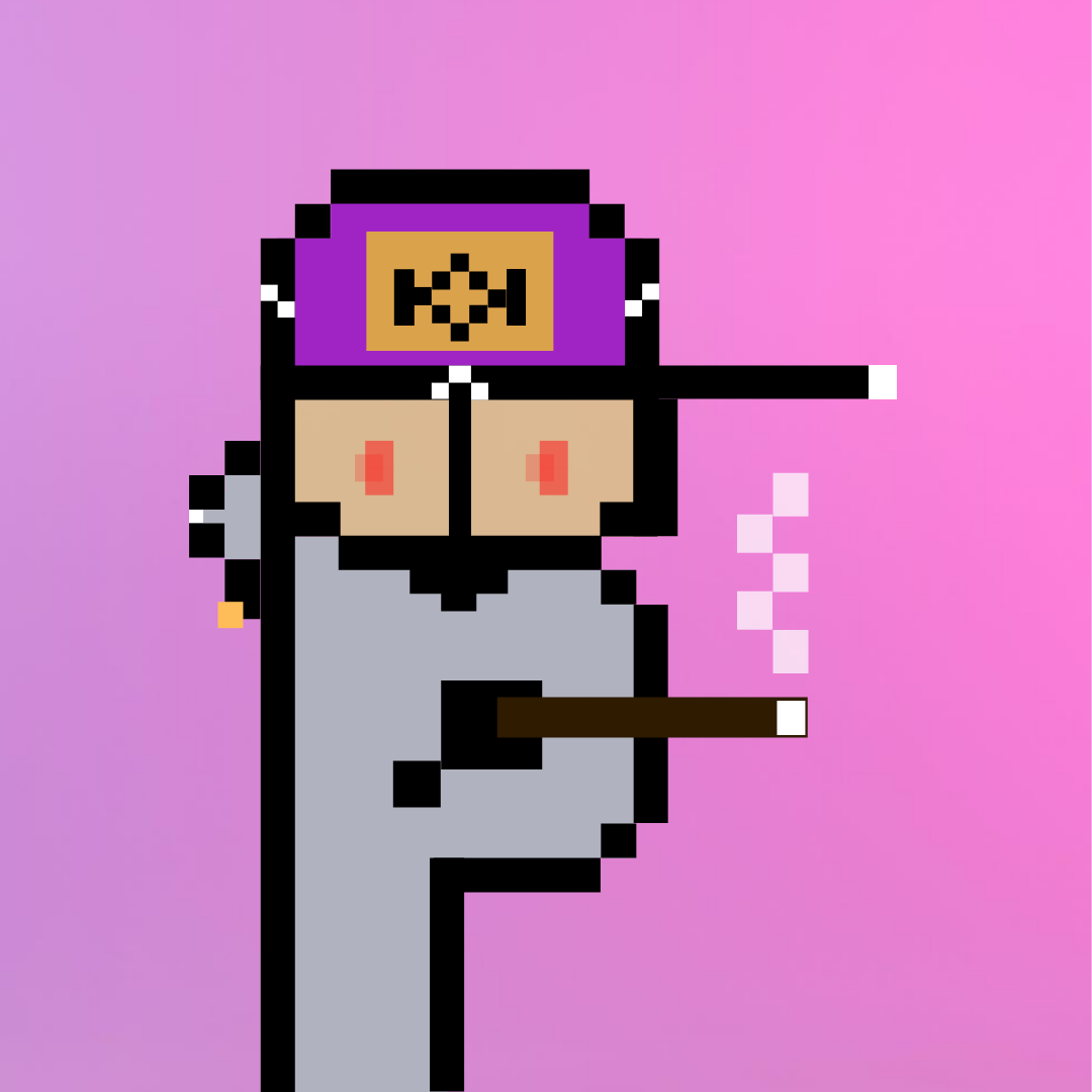 growinsightsd's tweet photo. Meet him, his name is Junkie Crytopunk which is basically h family member of "CryptoPunk" For two reasons, this Punk is known as junkie CrytoPunk. The first is for smoking, and the second is for crypto investment, and he is currently looking for a Crypto Investor😎 #nftart https://t.co/Q6cV460RuQ