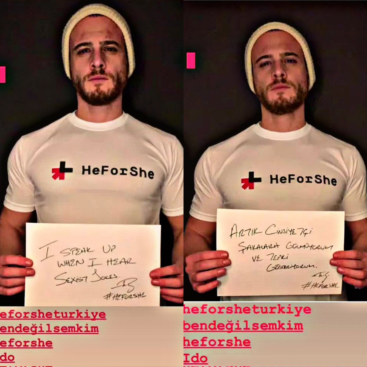 editsgio_'s tweet photo. "Alzo la voce quando sento battute sessiste"
"Non rido più e reagisco alle battute sessiste"

LO DIRÒ PER SEMPRE PIÙ UOMINI COME LUI E IL MONDO SAREBBE SICURAMENTE UN POSTO MIGLIORE❤️

#heforshe https://t.co/D3ZHvetiYA