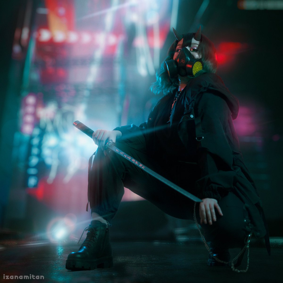 izanamitan's tweet photo. ⛩Wake up Samurai⛩

#cyberpunk #Cyberpunk2077 #cosplay #bladeruner #cyberpunkcosplay #neon #CDProjektRed https://t.co/ryPMn0aO4f