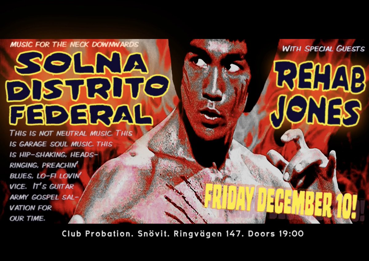 SlnDstrFdrl's tweet photo. #live #december10 #neutralmusik #lovemusicnotfascism #garagerock #slammer #södermalm https://t.co/pTUpAzEbkd