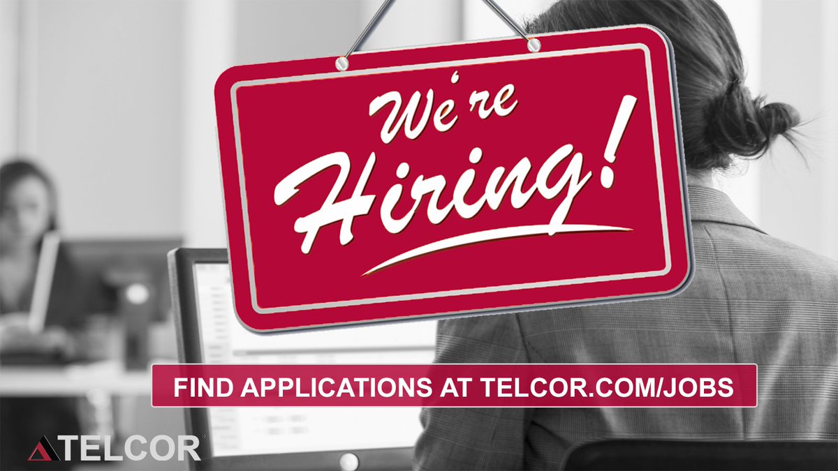 We're looking to expand our team! Open Positions include:
🔸 Revenue Accountant
🔸 Project Analyst
🔸 Marketing Generalist
🔸 Account Associate
🔸 Database Administrator

For more information regarding these positions, check out telcor.com/jobs 

#WereHiring #Jobs