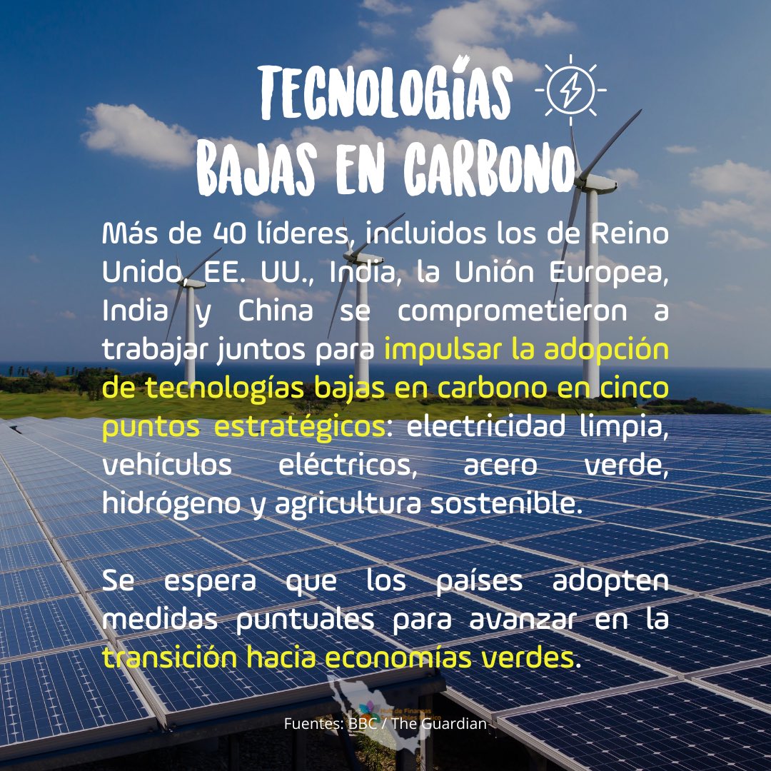 HubFinanzasSMX's tweet photo. La #cop26 nos ha dejado muchas preguntas y reflexiones en estos días. Les invitamos a conocer algunos de los momentos más relevantes de la primera semana. 🌎
#HubFSMxInforma #HubFSMxCOP26 #gflac #finanzassostenibles #FinanzasSosteniblesXFuturo
#SustainableFinance4Future https://t.co/VEtxVgwsrk