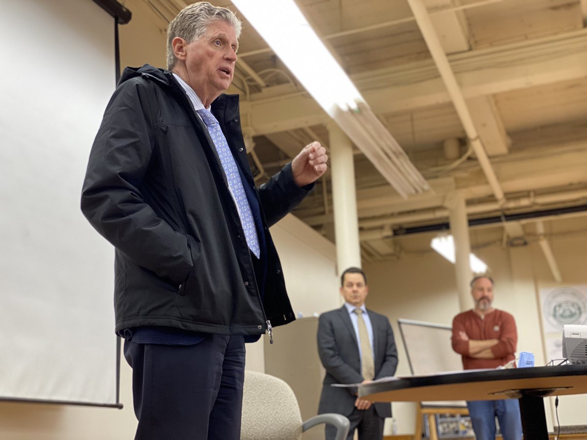 J_Bissonnette's tweet image. It’s National Apprenticeship Week, and to celebrate the occasion, @GovDanMcKee visited @goapprenticeRI to meet their construction pre-apprenticeship class. #NAW2021