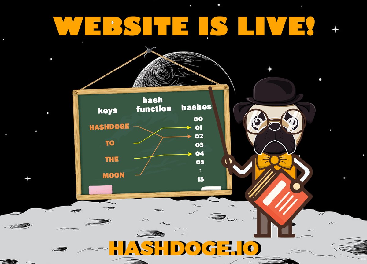 Our website is live! Huge marketing incoming😜Check out more information here: hashdoge.io