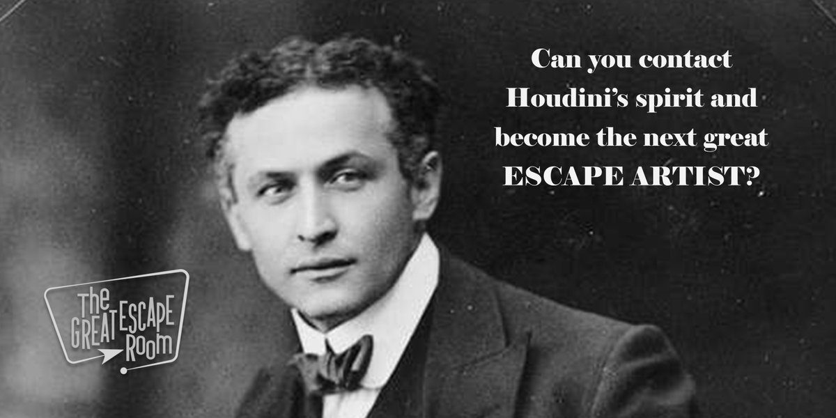 tgerpf's tweet photo. Celebrating Harry Houdini and all other men on International Men’s Day. #tgerpf #escaperoom #InternationalMensDay https://t.co/K0aZK1aE4n