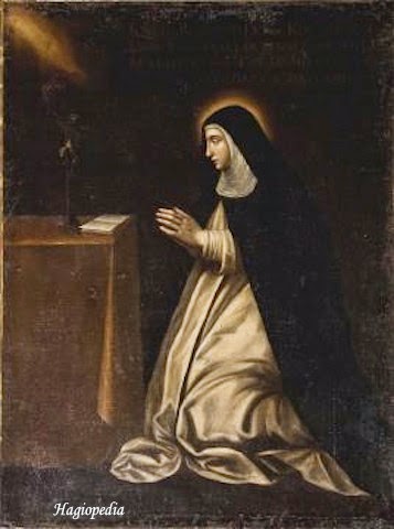 DomSrStJoseph's tweet image. Today is also the much more obscure feast of Blessed Lucy of Narni! St Edmund's feast takes precedence in our diocese, but we are sure she is praying for us all alongside him in heaven. Why not take the time to look up her life story today? #oppower #happyfeast #lucyofnarni