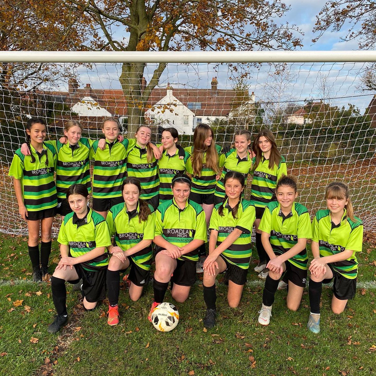 BHS_PEDept's tweet photo. An extremely dominant performance from the Under 14 Girls in the County Cup against Jane Austen. A goal in the opening minute from Lily and a thunderbolt from Florence gave us a 2-0 HT lead. Goals flowed in the 2nd half: Lily, two from Emily and two from Daisy made the score 7-0. https://t.co/9HgdWDizOg