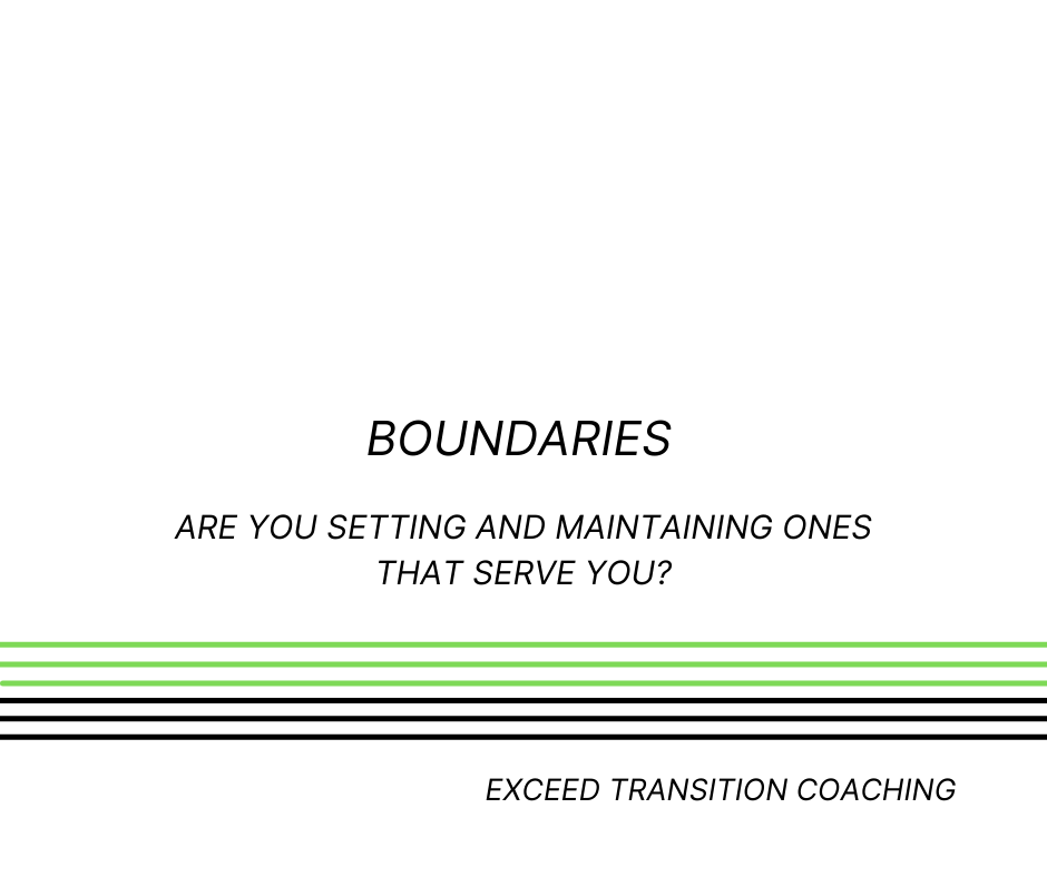 What comes to mind when you think of boundaries?

We may or may not manage our boundaries as well as we must for optimal wellbeing. 

There are physical, mental &amp; emotional boundaries. 

The amount of space that we need or want between us &amp; others is critical to our wellbeing.