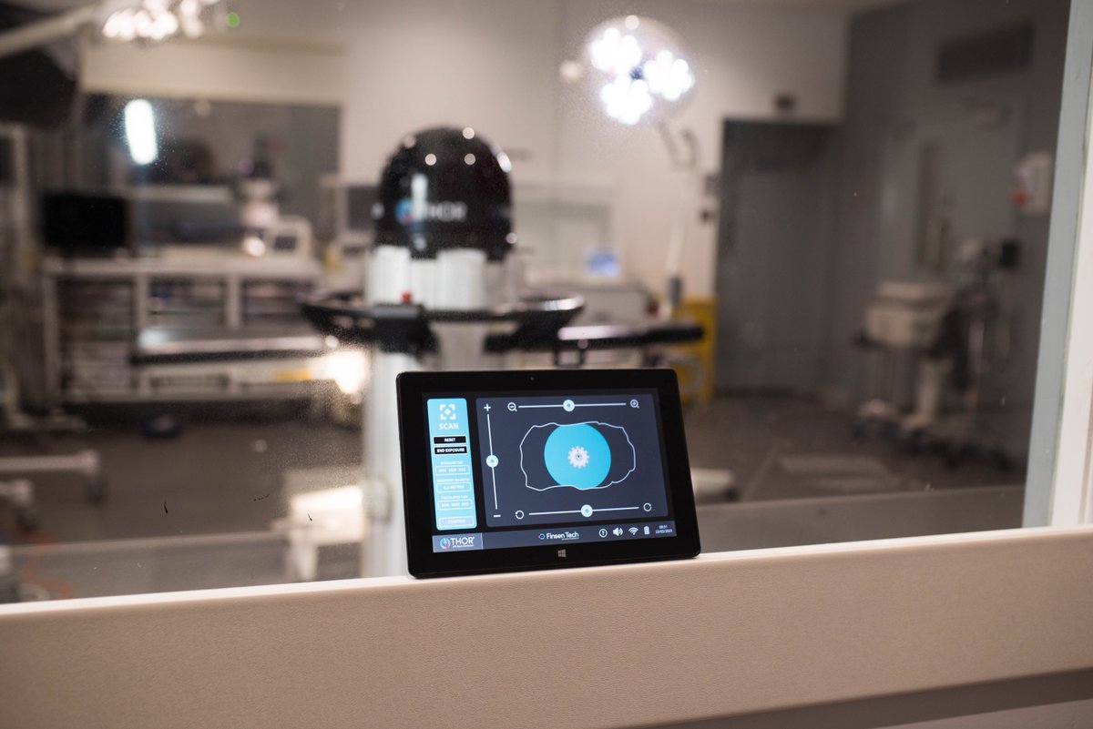 finsen_tech's tweet image. THOR UVC® uses unique room scanning technology to allow users to select the required treatment area via the provided tablet. The radius and treatment time can easily be adjusted with just one swipe!

#thoruvc #uvc #uvcrobot #uvclight #infectioncontrol #ipc