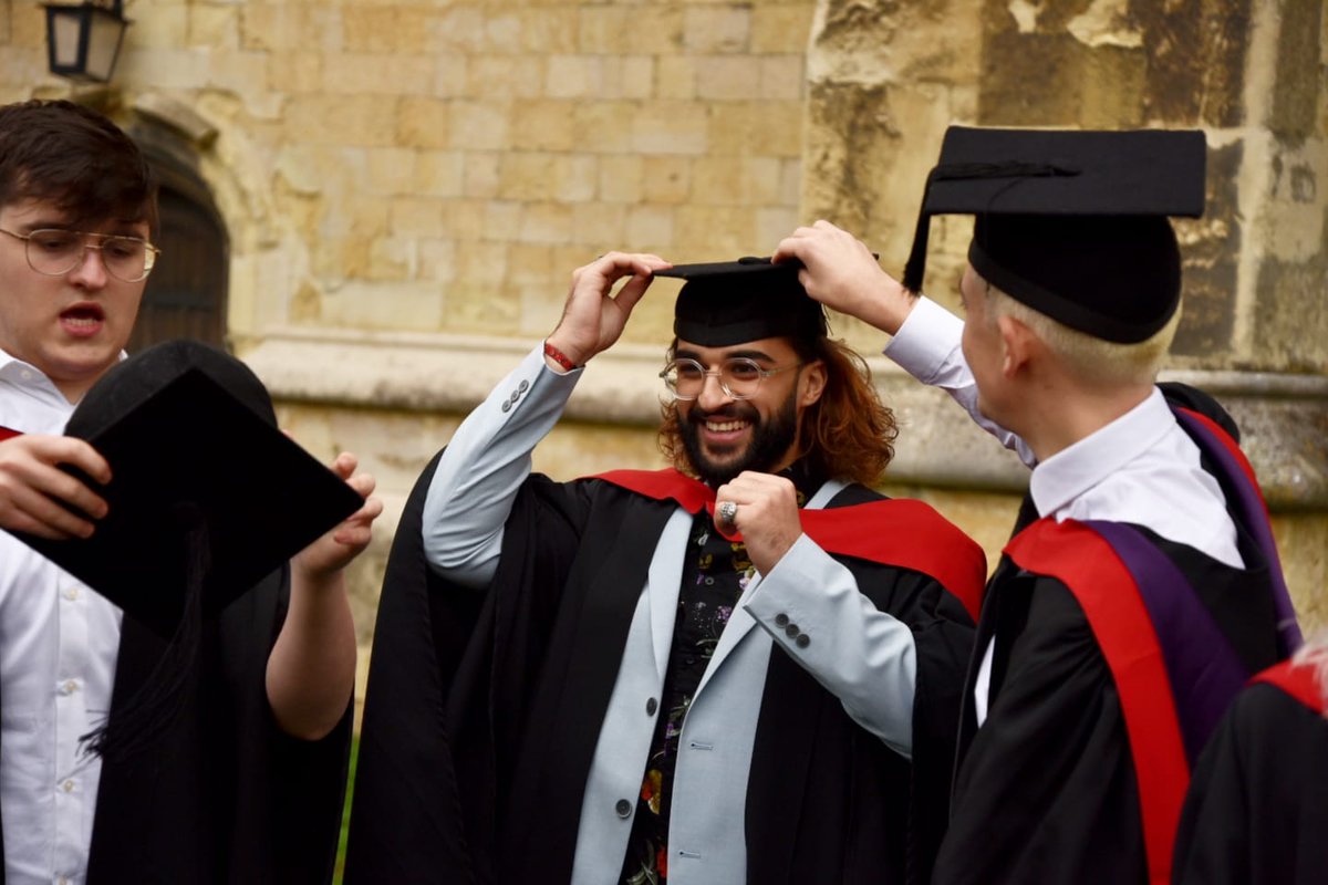 CanterburyCCUni's tweet photo. What a wonderful first day of #CCCUGraduation ceremonies 🎓 We are incredibly #CCCUProud of our graduates and can't wait to continue celebrating over the next two days🎉 https://t.co/GAJWDqsnZW