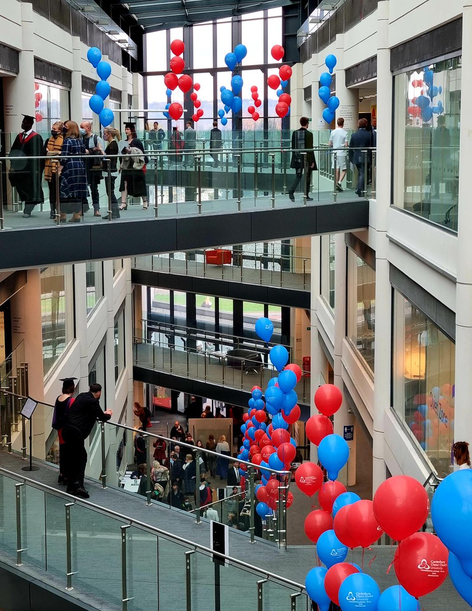 CanterburyCCUni's tweet photo. What a wonderful first day of #CCCUGraduation ceremonies 🎓 We are incredibly #CCCUProud of our graduates and can't wait to continue celebrating over the next two days🎉 https://t.co/GAJWDqsnZW