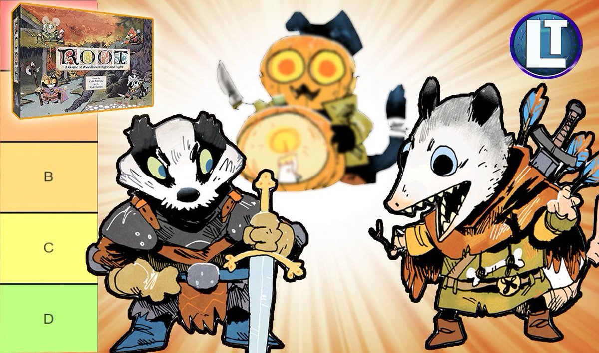 LegendaryTacti1's tweet photo. With the #Root #Riverfolk expansion, we can now choose from 6 different Vagabond characters. This video will preview and offer strategy for the Vagrant, the Arbiter, and the Scoundrel! @LederGames
https://t.co/KtJexZ0GQ8 https://t.co/vU3PbzIDvl