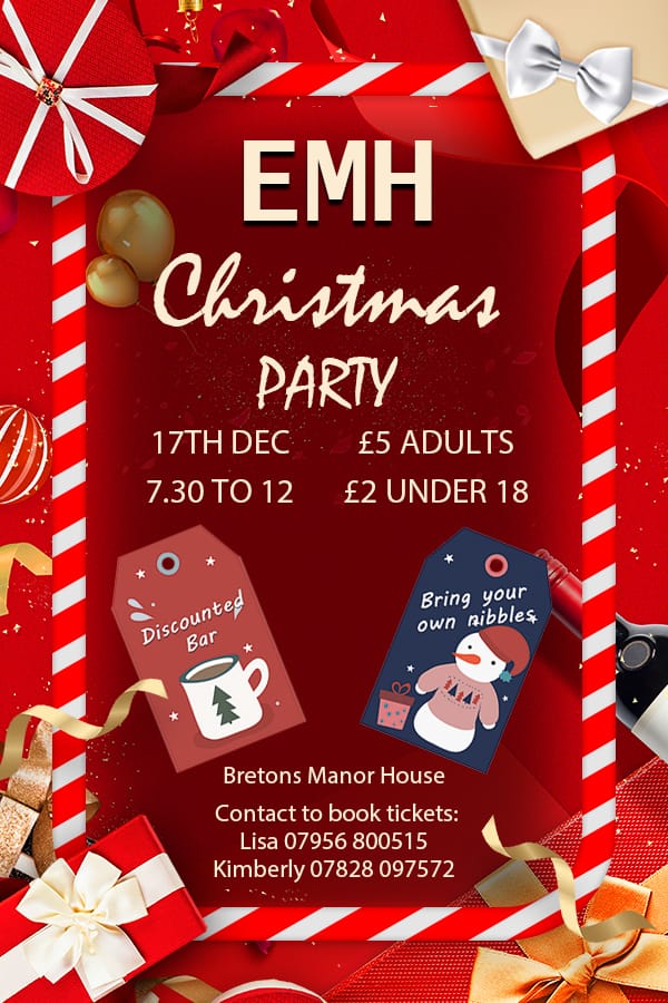 Join us for breton festive fun! Open to players and family members 🎄