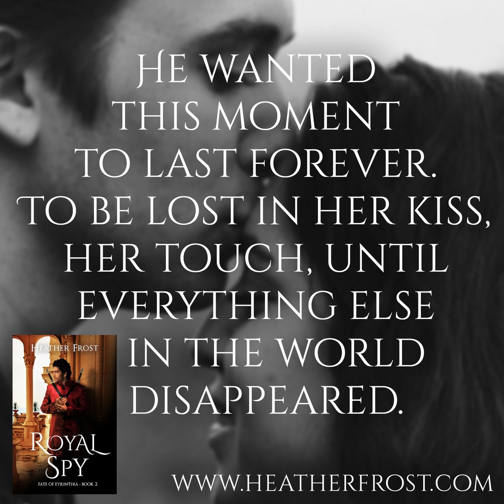HeatherFrost's tweet photo. This #TeaserTuesday I wanted to share this lovely moment in Royal Spy 😍 I love me some swoony romance!

Check out book 1: https://t.co/OVcBCCoVbL  ⁠

Series also on #KindleUnlimited!
⁠
#RoyalSpy #RoyalDecoy #HeatherFrost #FateofEyrinthia #FoE #IndieAuthor #YAFantasyRomance #KU https://t.co/GarAv4MmDx