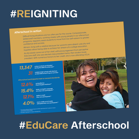 educare_fdn's tweet photo. EduCare reignites our students' confidence that they can achieve their dreams!
Learn more in our 2020-2021 Annual Report.
https://t.co/0ZxBVtFzN6
#EduCare
#Reigniting https://t.co/ofDVYgE9gi