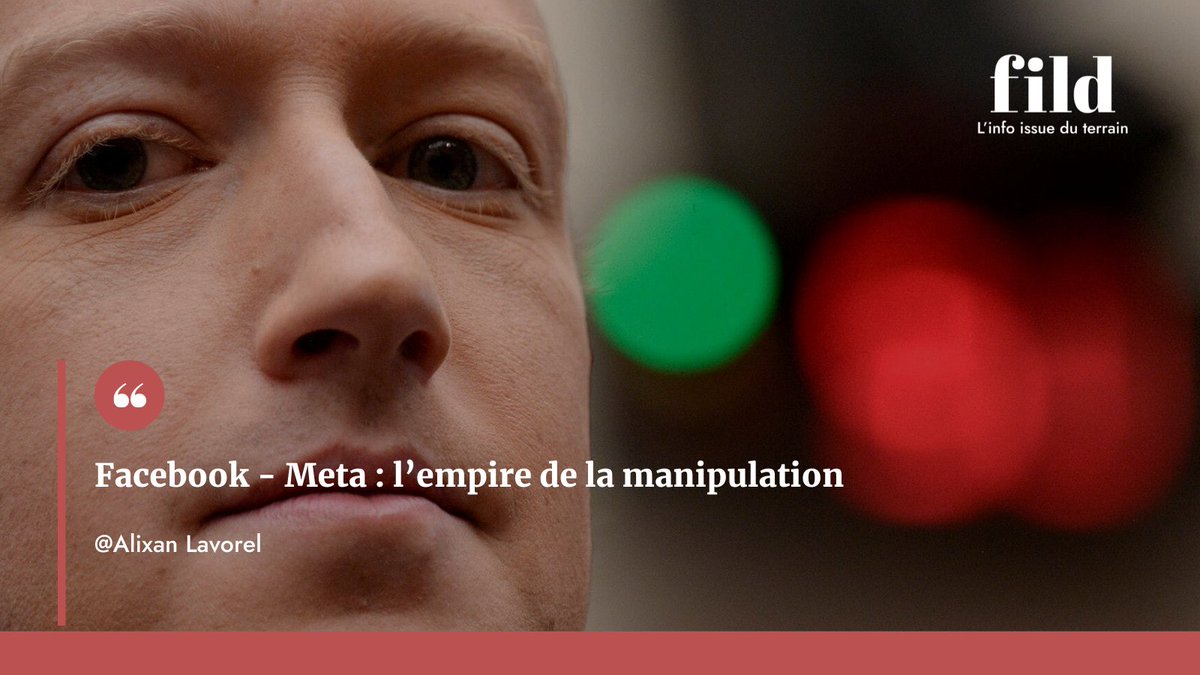 fild_media's tweet photo. Facebook devient Meta : un changement de nom pour une stratégie identique, mais à plus grande échelle. Avec une exploitation de données toujours plus large, qui vient nourrir les agences de renseignement américaines. #Bigbrother, en plus grand #Enquête 
👉https://t.co/1g7KaC4Ngg https://t.co/9nCFlyj2wr