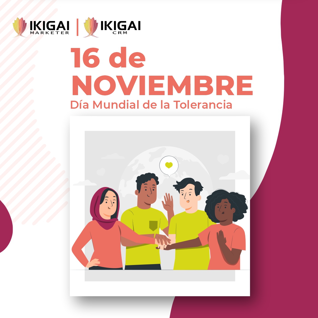 ikigaicrm's tweet photo. El 12 de diciembre de 1996, la Asamblea General de las Naciones Unidas en la Resolución 51/95☝️«invita a los Estados Miembros a que el 16 de noviembre de cada año observen el Día Internacional para la Tolerancia.

#ikigaimarketer #CRM https://t.co/fNUyxQ73GM