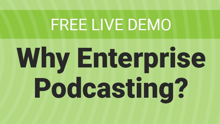 Join us tomorrow afternoon at 2 CST for a free live demo to learn the benefits of implementing a private podcast within your company. Register using the link below! #free #privatepodcasting #webinar

us06web.zoom.us/webinar/regist…