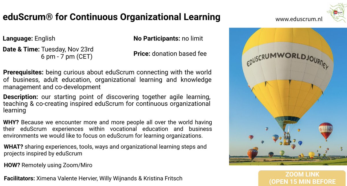 eduScrum tweet media