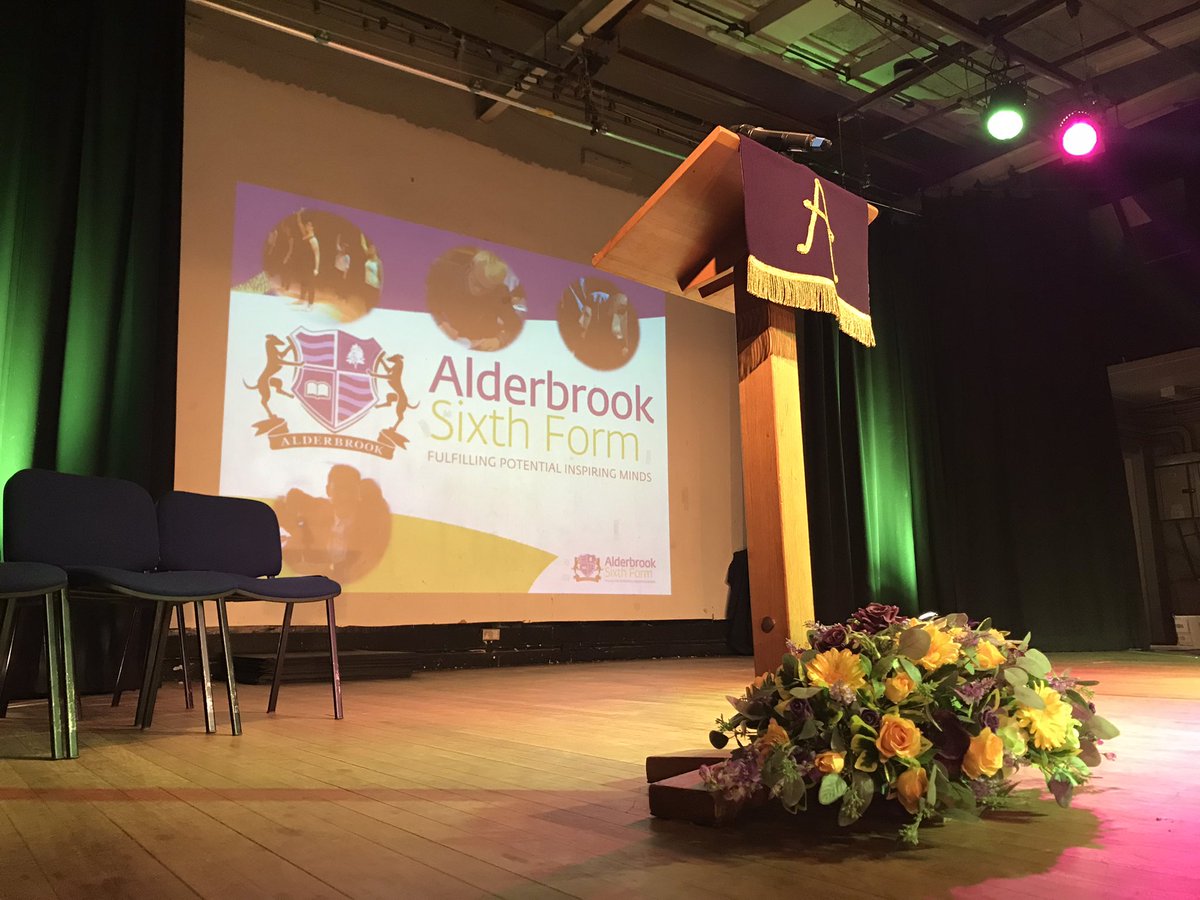 AlderbrookSch's tweet photo. ABK 6th form Open Evening - 6pm.

We are ready.

#ambitionbraverykindness https://t.co/nR02tXm1MB