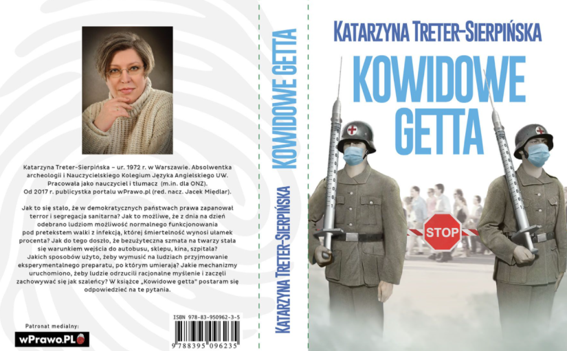katarzyna_ts's tweet photo. UWAGA! Dziś rozpoczęła się przedsprzedaż mojej książki "Kowidowe getta". Wysyłka od 6 grudnia. Książkę możecie zamawiać w sklepie na @wPrawopl 👇
https://t.co/BC7Rd31n66 https://t.co/qknmRwAYcj