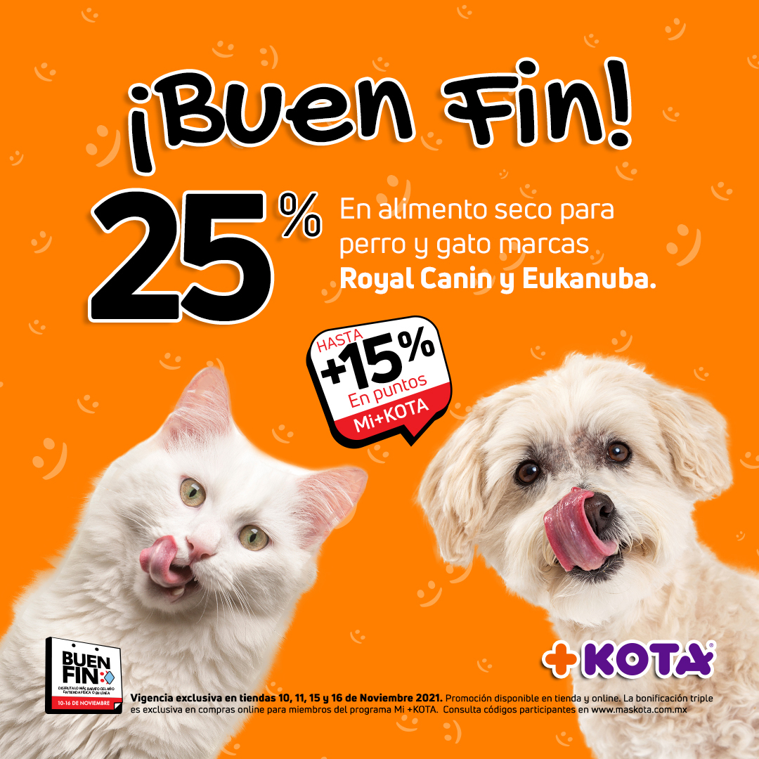 ‼️¡Aprovecha el último día de las mejores ofertas del buen fin!‼️ ¡Corre a tu sucursal más cercana o compra online! 👉🏽 maskota.com.mx/pages/buen-fin