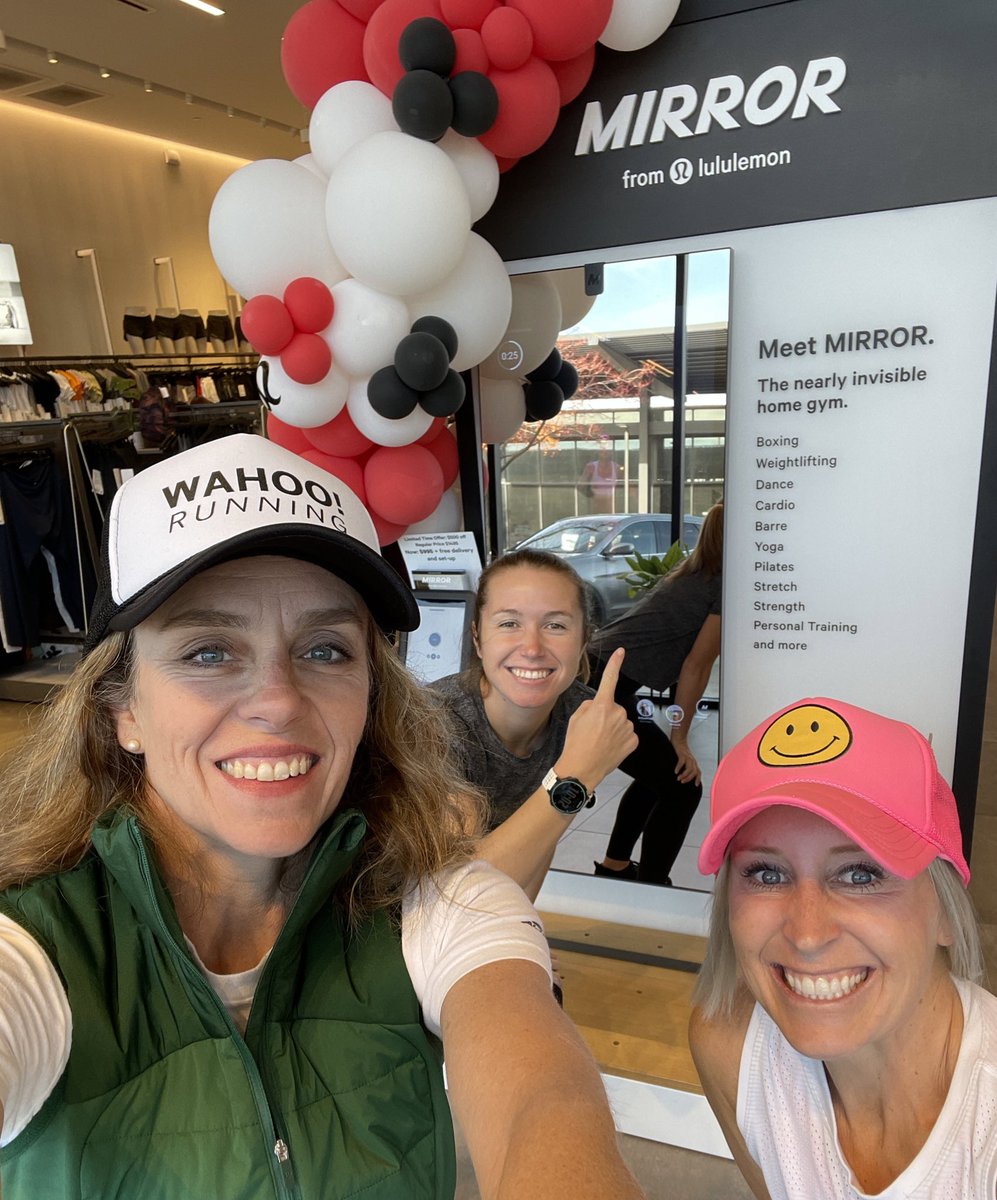 WahooRunning's tweet photo. Stop looking into the mirror and wishing for something better.
Start looking into a MIRROR that makes you better. 

Buy one! Use code LU15302P for $50 off your Mirror package!
@lululemon @getthemirror
#thesweatlife #ad https://t.co/rnPvANnlu8