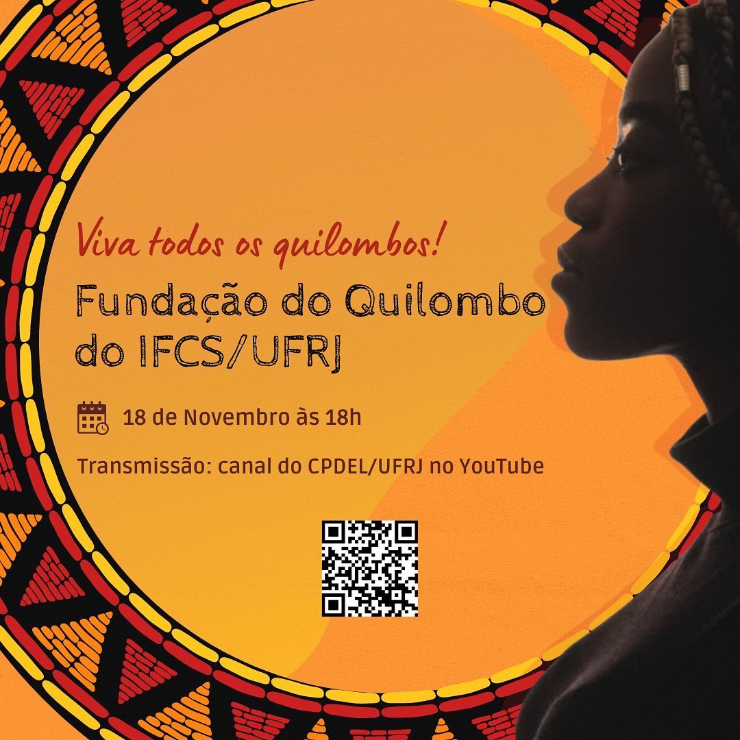WallacedeMorae5's tweet photo. Evento de fundação do Quilombo do IFCS/UFRJ. https://t.co/w7VuzmhN84