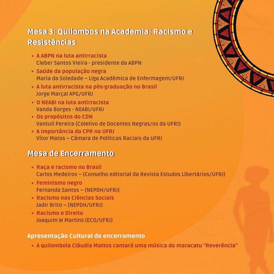 WallacedeMorae5's tweet photo. Evento de fundação do Quilombo do IFCS/UFRJ. https://t.co/w7VuzmhN84