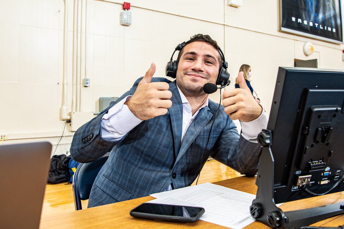 CliffKeenWC's tweet photo. Malik on the mic. 🎙 #CKWC #GoBlue https://t.co/NhCsUxvIWN