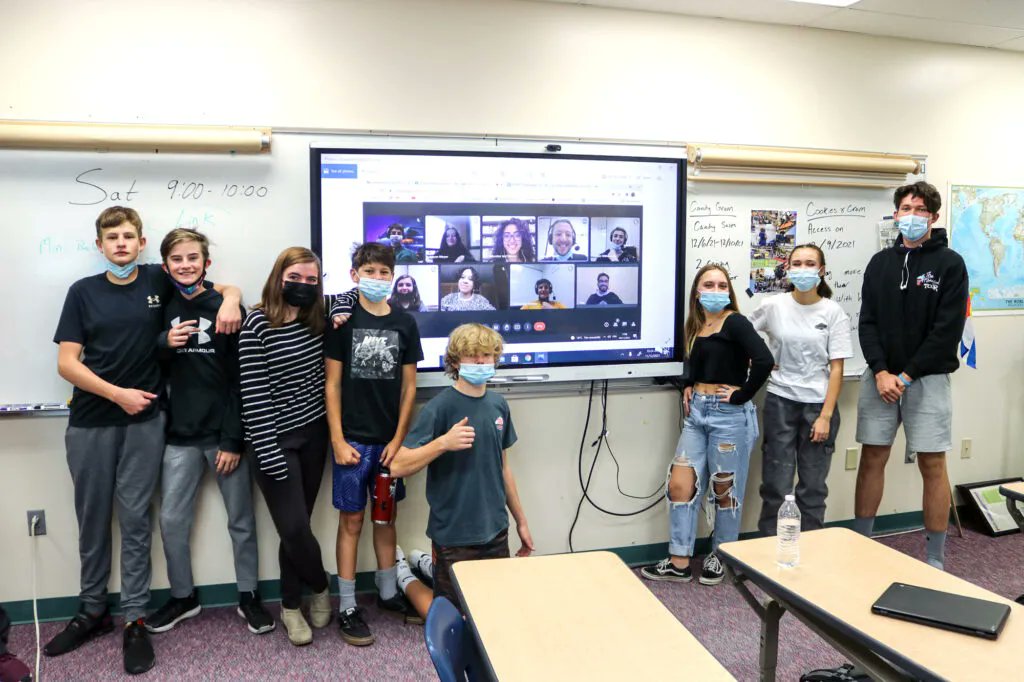 WorldDenver's tweet photo. It's #InternationalEducationWeek and we're excited to celebrate our international educational exchange programs with a feature from @CPRNews highlighting the students in our World Affairs Challenge Virtual Exchange! https://t.co/cGGAnt0C9n
#IEW2021 #WACVE #WorldClassConnection https://t.co/t4Et2dz21f