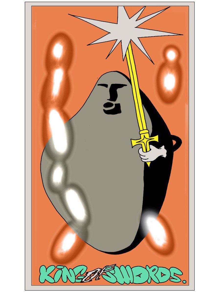 SestryF's tweet photo. Title: King of Swords Category: Young apkans Direct position: Responsibility, control, aggression, power
#mistyc #power #swards https://t.co/tuFNbWiTn8