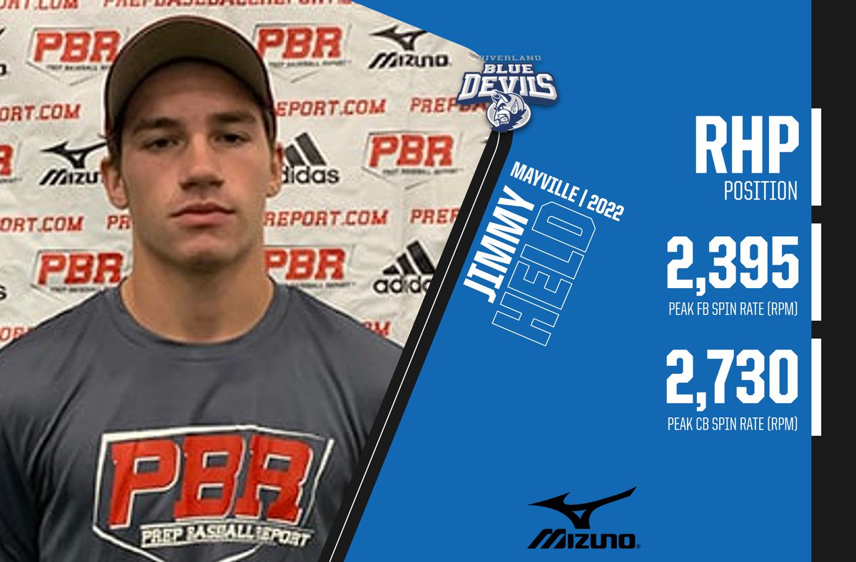 PrepBaseballWI's tweet image. RHP Jimmy Held (Mayville, 2022) commits to Riverland CC. 

👤PROFILE: bit.ly/3nkE9VO