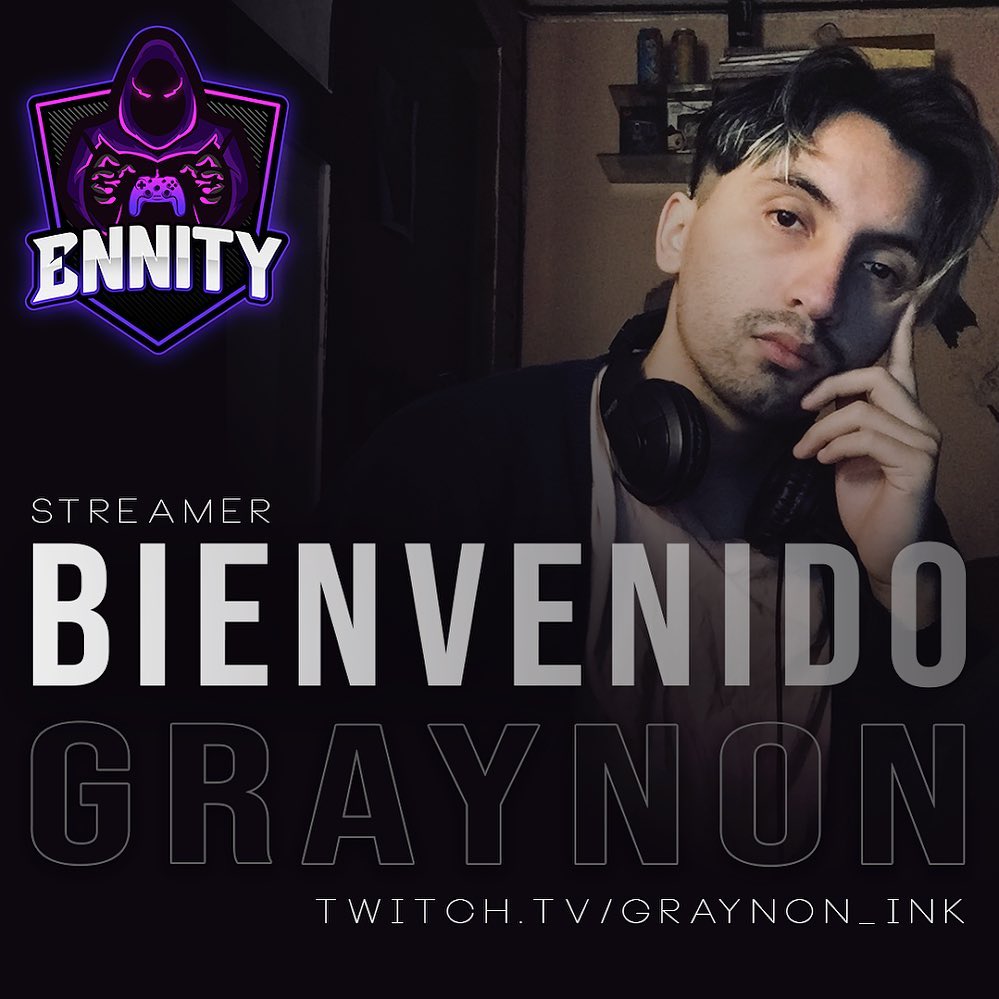 ennitycl's tweet photo. Tenemos al Otaku de la yakuza 🈴.Bienvenido Graynon a la familia de #Ennity https://t.co/D2UhbcglZR