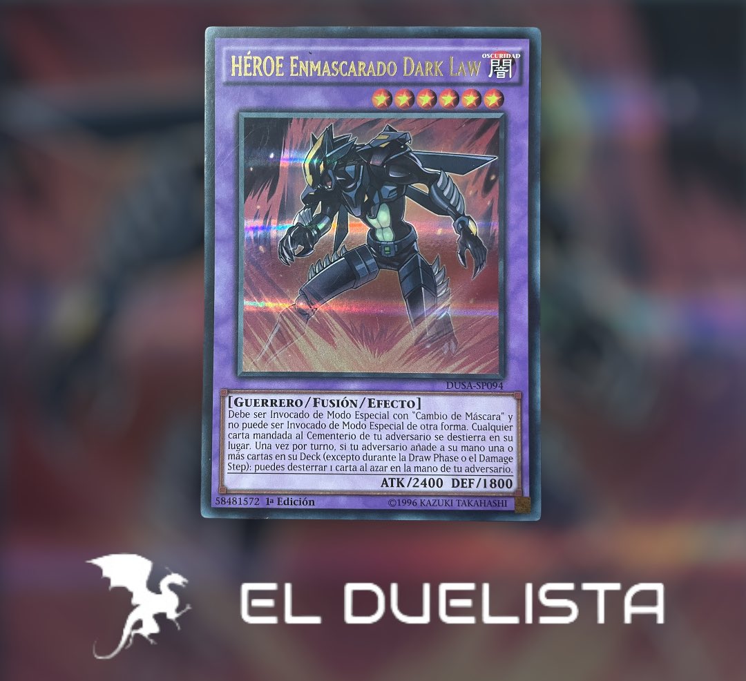 ElDuelistaStore's tweet photo. 👺Héroe enmascarado Dark Law
➡️Tu tienda de cartas yugioh https://t.co/KDlNJB7gP3
ℹ️Más información por MD.

Síguenos
Twitter: @ElduelistaShop
Facebook: @ElduelistaShop
Instagram: @Elduelista

#yugioh #yugiohespañol #yugiohtcg #exodia #yugiohespaña #magooscuro #dragonblanco https://t.co/ZL1EHifIV8