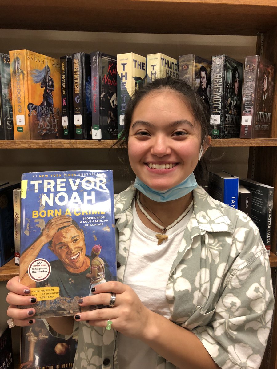 Lauren Salvador has “Born a Crime” by Trevor Noah on her ‘Best Books’ list.