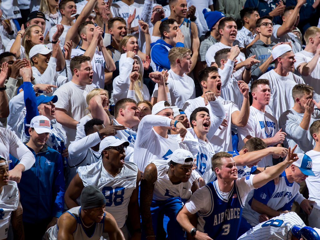 AF_Falcons's tweet photo. Ready for @AF_MBB to be back in Clune 😤 https://t.co/eY52is8psC