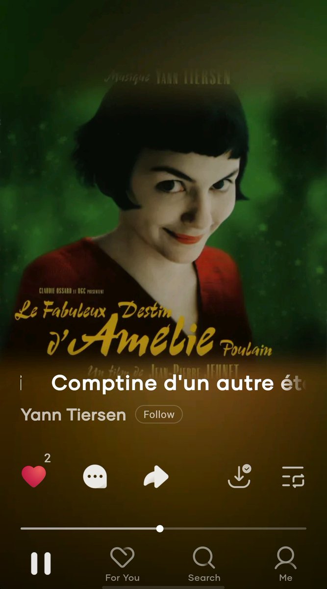 PriPatWrites's tweet photo. This sounds magical 😯

#music #amelie #TuesdayFeeling #SongsForYou #Resso https://t.co/FgvKgJVj8B