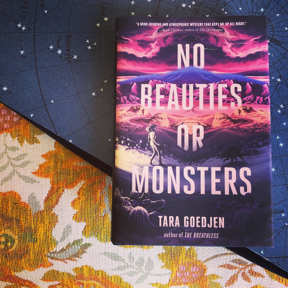 Book mail is the best mail! Thank you so much @delacortepress for sending an early copy of <a href="/TaraGoedjen/">Tara Goedjen - NO BEAUTIES OR MONSTERS is out now!</a>’s NO BEAUTIES OR MONSTERS! I absolutely LOVED it! Get thee to your favorite indie right now to pre-order! It’s out 12.7.2021!