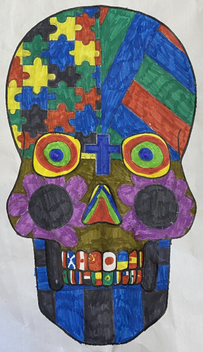 TGALanguages's tweet photo. Judging for this year’s “Día de los muertos” Calaveras competition took longer than planned, due to the many impressive submissions! Here are the best from P6, P7 &amp; S2. ¡Enhorabuena, chicos! https://t.co/4dyvxxEJnY