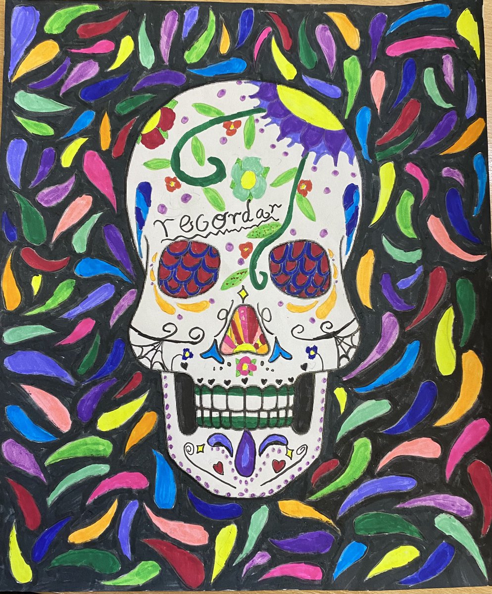 TGALanguages's tweet photo. Judging for this year’s “Día de los muertos” Calaveras competition took longer than planned, due to the many impressive submissions! Here are the best from P6, P7 &amp; S2. ¡Enhorabuena, chicos! https://t.co/4dyvxxEJnY