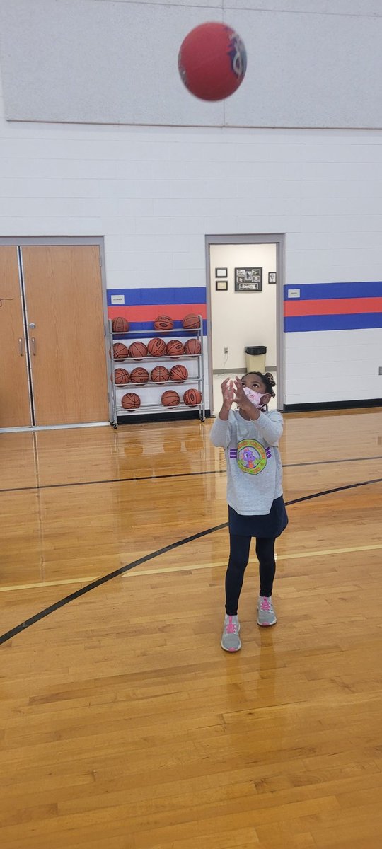 Second grade working on their dribbling, tossing and catching skills. Some future basketball players in the making!
<a href="/FarmerDragons/">Farmer Elementary</a> <a href="/meme3rat/">MeMe Ratliff</a>