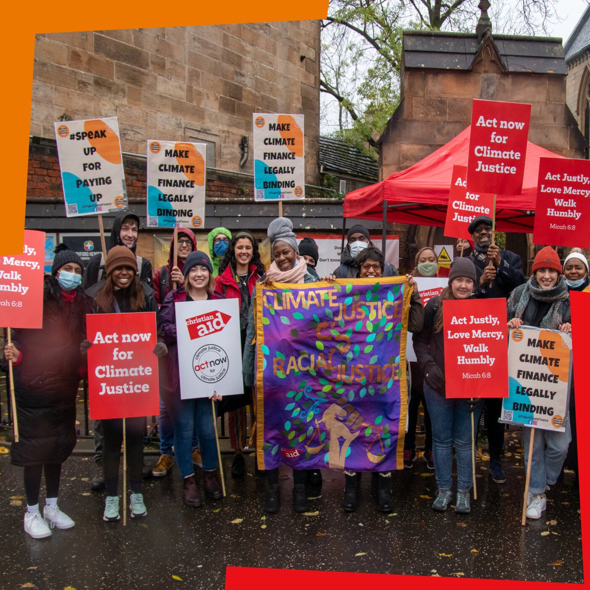📢 There was an incredible display of activism across the UK before and throughout #COP26

🙏 Whatever the outcome, today we celebrate the many ways that you all took action and stood in solidarity with those most affected by the climate crisis, to demand #ClimateJustice