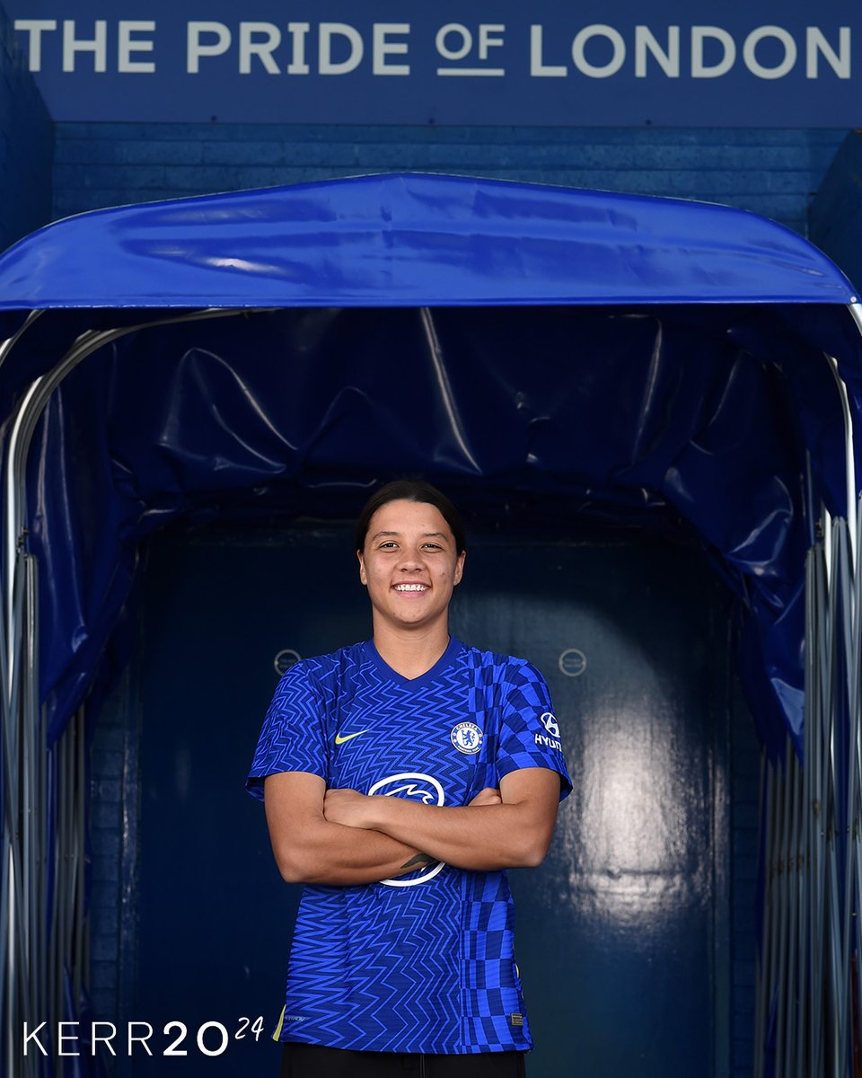ChelseaFCW's tweet photo. The story continues. 👊

@SamKerr1 #Kerr2024 https://t.co/vKdUlyyjdL
