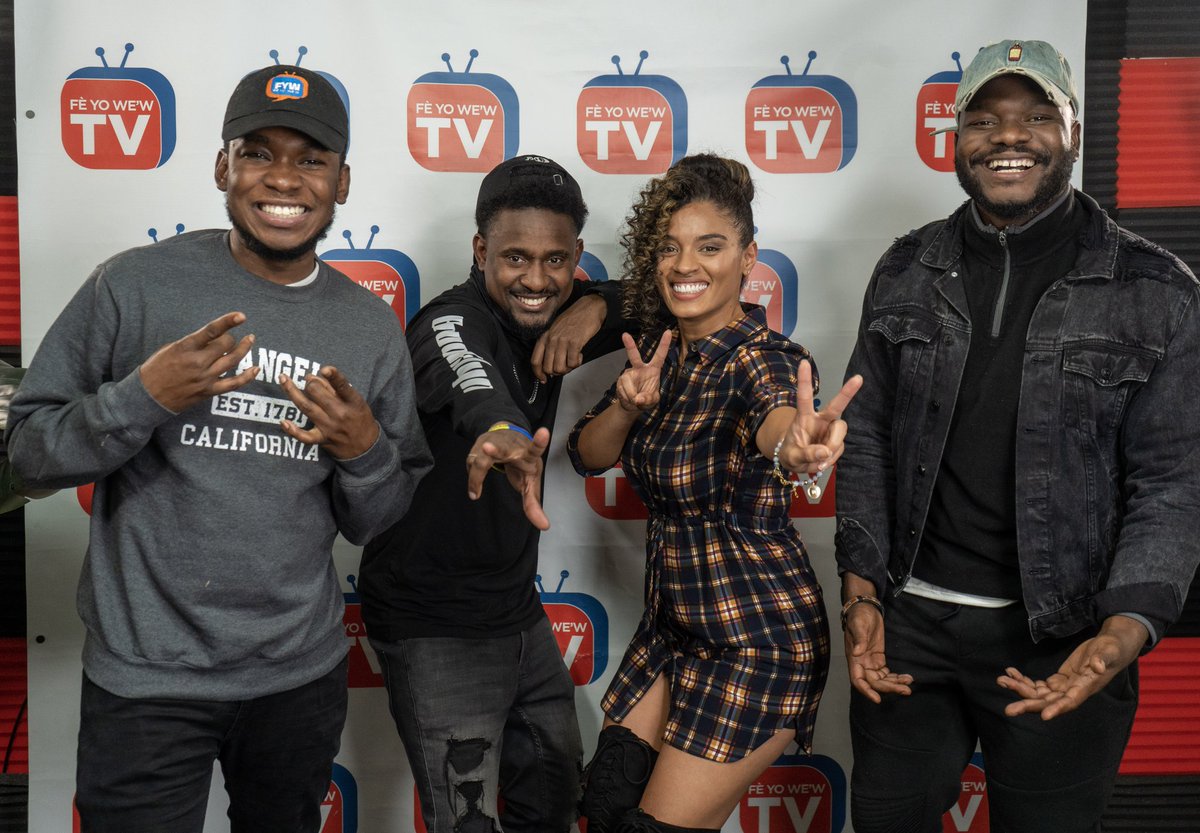 Thank you Evette for stopping by 
And welcome to the #Fèyowew family 
#Haitian #haitiannetwork #feyowewtv #family