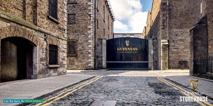HungryAdventur_'s tweet photo. The original birthplace of the world-famous stout, The @GuinnessIreland Storehouse at #StJamesgate in #Dublin, is the perfect day trip activity.
Take a tour of the brewery, get your picture printed on a pint of #Guinness, and eat at the #gravitybar with 360° views of Dublin! https://t.co/DbFdrFoicw