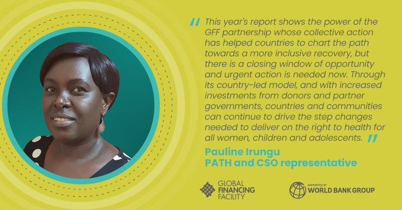 .#Civilsociety drives accountability for results. More GFF partner countries now have strong #CSO engagement in developing investment cases and monitoring progress. ow.ly/g5BB50GMY7p #ReclaimTheGains