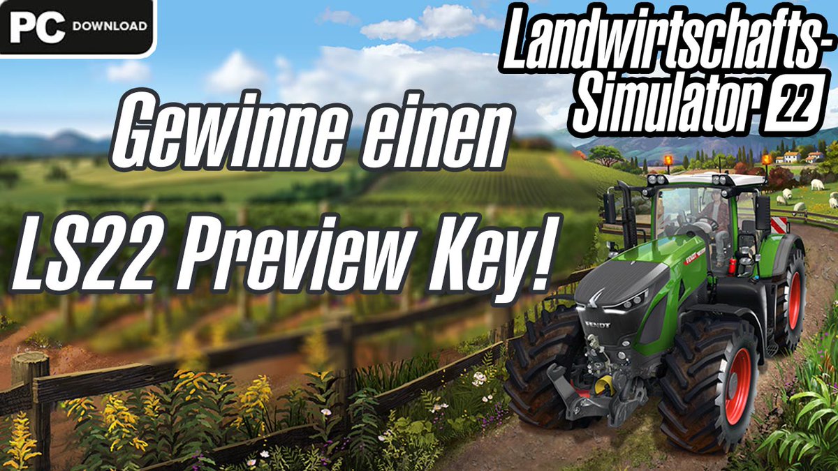 LS22 - Gewinne einen LS22 Preview und spiele schon ab Freitag!

► Zum Video: youtu.be/WTRXzoCyc1c

#LS22 #FS22 #LandwirtschaftsSimultator22 #LS22News #FarmingSimulator22 #FarmingSimulator
