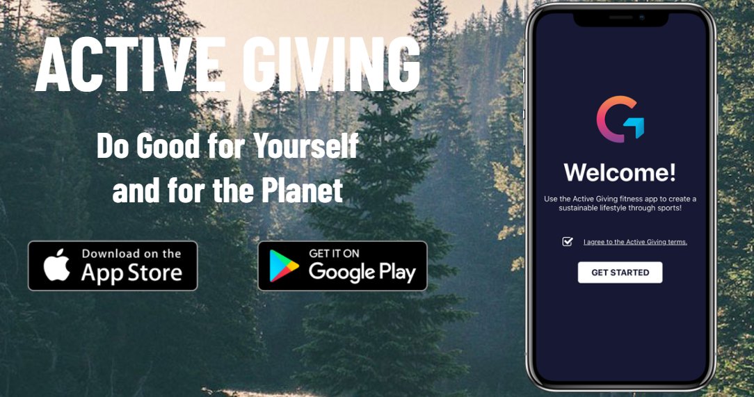 Connect4Climate's tweet photo. A huge congrats to @active_giving_ on 1 million trees planted! 🌳🌳🌳

Active Giving is all about harnessing the communal positivity of fitness 💪 to help restore our planet! 🌍 If you're athletic + interested in fighting #ClimateChange, get the app now!

https://t.co/WoFtvS3QRO https://t.co/JnNSvpZjqM